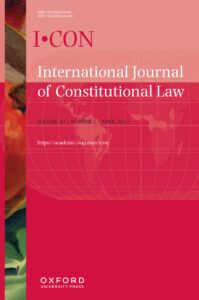 International Journal of Constitutional Law - Volume 20, Issue 2, April 2022