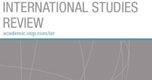 International Studies Review - Volume 24, Issue 3, September 2022