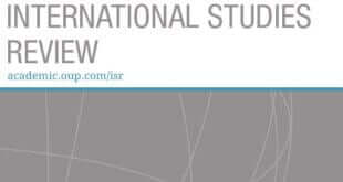 International Studies Review - Volume 24, Issue 3, September 2022