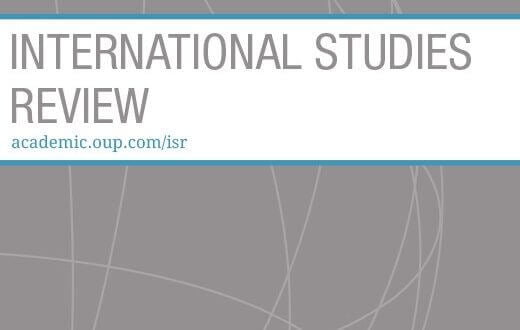 International Studies Review - Volume 24, Issue 3, September 2022