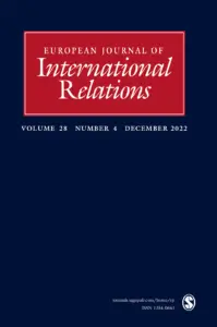 European Journal of International Relations - Volume 28 Issue 4, December 2022