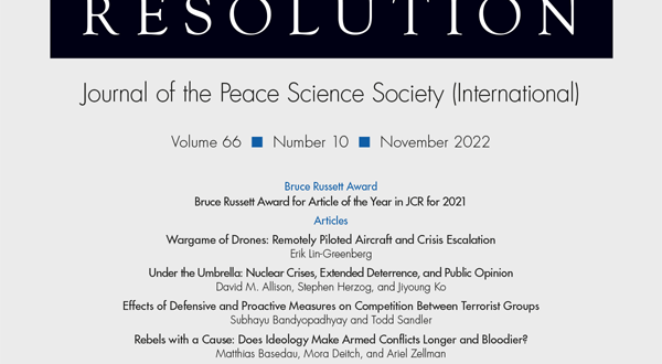 Journal of Conflict Resolution - Volume 66 Issue 10, November 2022