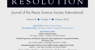 Journal of Conflict Resolution - Volume 66 Issue 9, October 2022