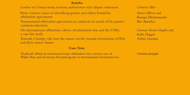 Arbitration International - Volume 38, Issue 3, September 2022
