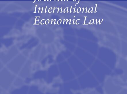Journal of International Economic Law - Volume 25, Issue 4, December 2022