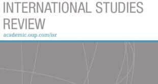 International Studies Perspectives - Volume 24, Issue 4, December 2022
