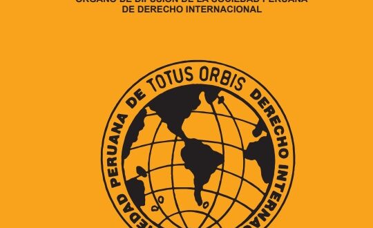 Revista Peruana de Derecho Internacional - Tomo LXXII Setiembre-Diciembre 2022 N°172