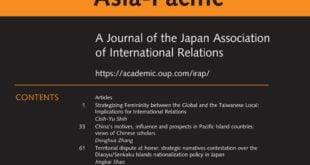 International Relations of the Asia-Pacific - Volume 23, Issue 1, January 2023