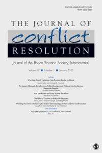 Journal of Conflict Resolution - Volume 67 Issue 1, January 2023