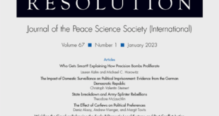 Journal of Conflict Resolution - Volume 67 Issue 1, January 2023