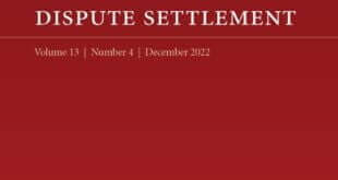 Journal of International Dispute Settlement - Volume 13, Issue 4, December 2022