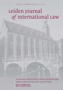Leiden Journal of International Law - Volume 36 - Issue 2 - June 2023 width=