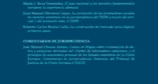 Revista Española de Derecho Europeo - Núm. 86 (2023): Abril - Junio
