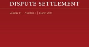 Journal of International Dispute Settlement - Volume 14, Issue 1, March 2023